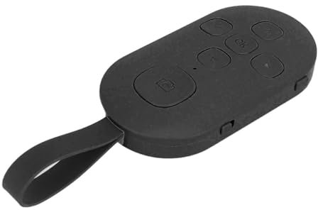 Bouton Multimédia Bluetooth à Distance, Télécommande Bluetooth, Tourne-Page de Téléphone, Télécommande Rechargeable, Clicker pour Selfie, Mains Libres pour Smartphones et