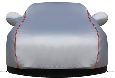 Salagt Auto Abdeckplane für Mercedes-Benz SLK SLC wasserdichte Autoabdeckung anpassbare Autoplane, mit Reißverschluss und winddichten Seilen staubdicht, UV-beständig