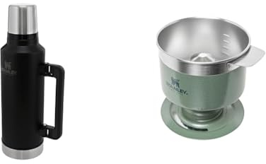 Stanley Classic Legendary Thermosflasche 1.9L & Perfect Brew Pour Over Kaffeebereiter - Ergibt 1-6 Tassen