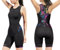 Santic Damen Triathlonanzug Einteiler Ärmellos Pro Triathlon Anzug Gepolstert Tri-Anzug Schnell Trocknend Abnehmen Violett S