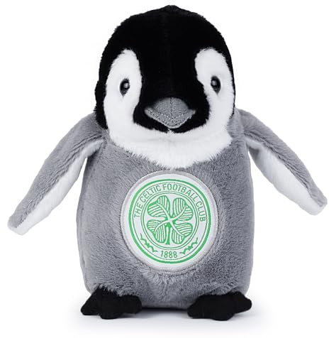 The Gift Scholars Celtic FC 22cm Penguin Plush: Officially Licensed Eco-Friendly Football Soft Toy, Ideal Present for For Bhoys and Wee Lasses