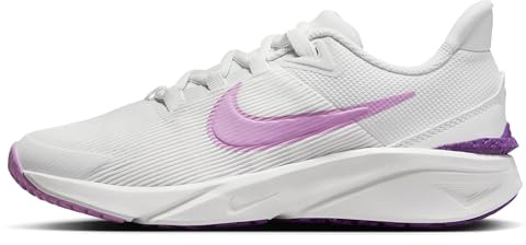 Nike Kinder Star Runner 4 Nn (Gs) Traillaufschuhe, White/Beyond Pink/Viotech/Summ, 40