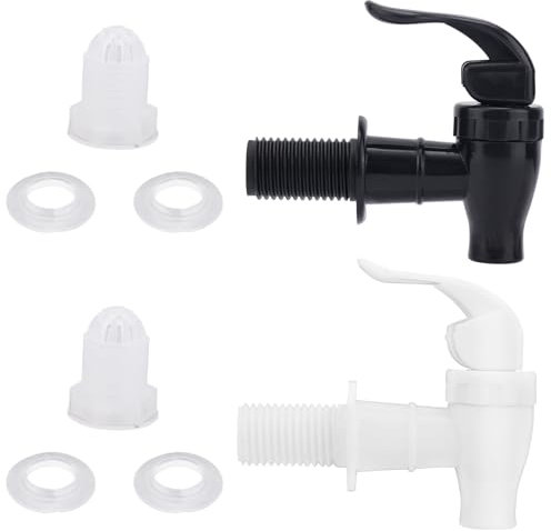 2 Pcs Beverage Dispenser Spigots, Drink Dispenser Spout Water Jug Tap Plastic Faucets for Buffets Parties Glass Beverage Dispenser Replacement