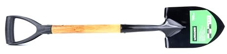 Pala de Punta, 780mm - pala resistente, fabricada en acero con mango ergonómico, ideal para cavar y mover tierra en jardinería.*