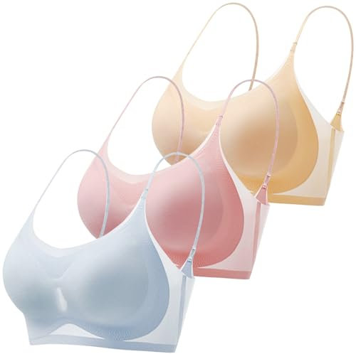 I Miei in Consegna Reggiseno Adesivo Silicone Abbigliamento Donna Sportivo Curvy Taglie Forti Coppe da Inserire Regiseno Senza Ferretto Post Mastopessi Adesivi per Capezzoli Reggiseni