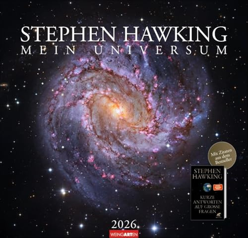Stephen Hawking - Kalender 2026 - Weingarten-Verlag - Fotokalender - Wandkalender mit grandiosen Bildern - 48 cm x 46 cm