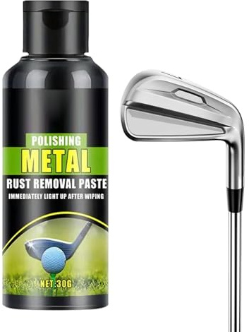 Golf Club Polish Scratch Remover | Rust and Scratch Remover Golf Club Polishing,Putting Green Irons Wedges Putters Shine Restorer for Copper, Aluminum, Metal, Zinc and Steel Surfaces