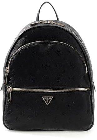 GUESS Rucksack Freizeitrucksack Manhattan II Backpack Black Logo schwarz