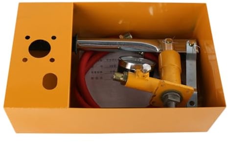 MUSISALY Bomba de Prueba de Presión de Agua Manual 25 Kg, Bomba Hidráulica Portátil de Aluminio para Tuberías y Plomería, Kit de Prueba de Presión Hidráulica para Uso Color Color Aleatorio