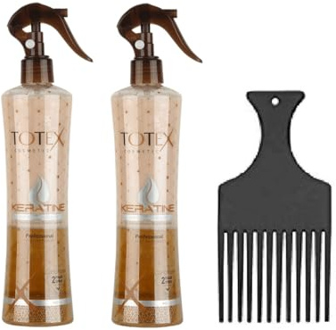 Totex 2 Phasenspray Sprühconditioner | ohne Ausspülen | 400ml | 2x Keratin