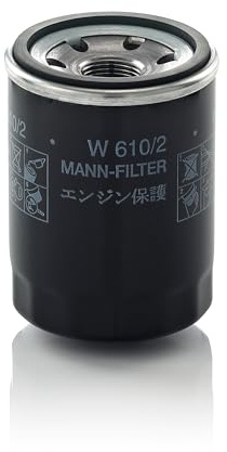 MANN-FILTER, W 610/2 Ölfilter | Für PKW, Hohe Filtrationsleistung, Optimaler Motorschutz, Hochwertige Dichtung, Echte OE-Technologie