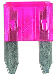 Connect 30425 Mini Blade Fuse 4A Pink 25pc