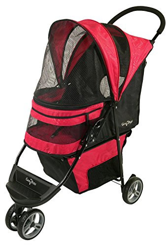 Gen7Pets Regal Plus Poussette pour chien – Poussette Raspberry Sorbet pour animal domestique, rose, 1 pièce
