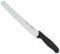 Giesser seit 1776 - Made in Germany - Universalmesser 25 cm mit Wellenschliff PrimeLine, schwarz, rostfrei, spülmaschinenfest, scharfes Allzweckmesser rutschfest