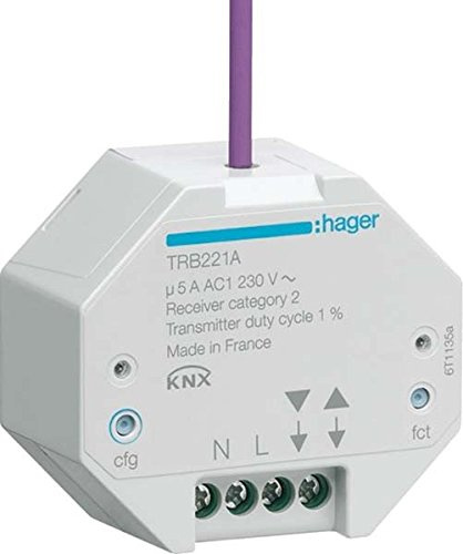 Hager – Module Store/bâche Radio KNX encastrement