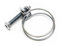 Wiltec Drahtschlauchschelle W1 40-45mm 2,2mm M6x40 aus verzinktem Stahl Schlauchschelle für Schlauchtüllen, Gewinde- und Rohrenden