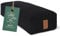#DoYourYoga Yogabolster »Paravati« mit Bio-Dinkelspelz (KBA), waschbarer Bezug, 67cm x 13cm, Yogakissen/Sitzkissen/Zafukissen für Yin Yoga - schwarz