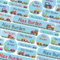 50 Name Labels for Kids No Iron Name Tags for Clothes Name Stickers for Water Bottles, School Uniform, School, Nursery, Care Homes, Washable and Dishwasher Safe for Children (Transport)