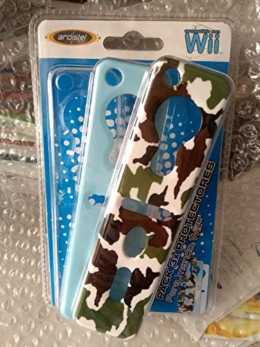 PACK 3X PROTECTORES PARA MANDO WII