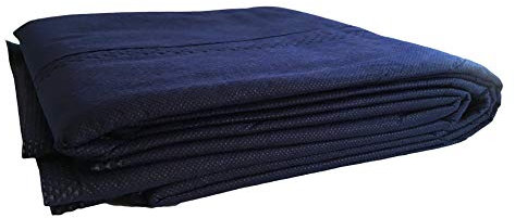 Tiga-Med 10 Stück Patientendecke | 110x190cm | Einmal-Decke mit Polyester-Baumwollwattefüllung | extra dick: 400g | Rettungsdecke Hundedecke Einwegdecke