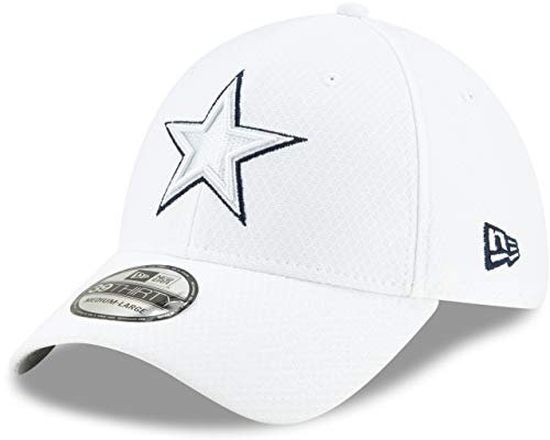 New Era 39Thirty Cap Platinum Sideline Dallas Cowboys