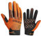 INBIKE Fahrradhandschuhe MTB Handschuhe Laufhandschuhe Atmungsaktiv Touchscreen rutschfest Stoßdämpfende Langfinger für Mountainbike Downhill Radsport Herren Damen,Orange,M