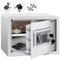 KESSER® Elektronischer Tresor | 35x25x25cm | Inkl. Batteriebox | Elektronischer Safe | 3x Doppelbolzenverriegelung | Boden Wandtresor | Möbeltresor | Innenbeleuchtung | Panzerschrank Zahlenschloss