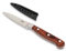 pasoli Professionelles Gemüsemesser - Edelstahl mit Klingenschutz und edlem Holzgriff - Rasiermesserscharfes Schneidewerkzeug, Küchenschneidezubehör, Kochutensilien - 9cm lang, starker 7CR17 Kern