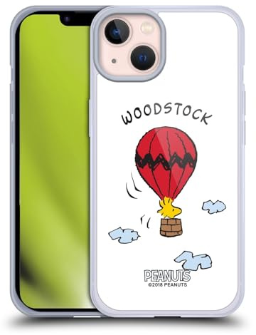 Head Case Designs Offizielle Peanuts Woodstock Persöhnlichkeiten Gel Handyhülle Hülle [Militärischer Schutzgrad] Kompatibel mit Apple iPhone 13