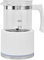 Montalatte a vapore, montalatte facile da pulire Spina europea 220-240V Macchina per schiuma di latte Nessun rumore per caffè per casa per caffetteria(vetro bianco)