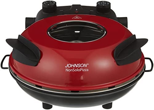 Non Solo Pizza Forno Pizza 1200W, 32 cm diametro, Termostato regolabile Max 400°