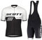 HOMTOL Herren Fahrrad Anzüge Kurzarm Fahrrad Trikot set Atmungsaktive Radtrikot Fahrradbekleidung Set Schnelltrocknend Radler Shirt + Radhose/Trägerhose mit Sitzpolster für Radsport