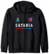 Catania Sport/Calcio Jersey Maglietta Bandiera Calcio Felpa con Cappuccio