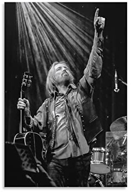 Tom Petty Retro-Kollektion, klassisches Poster-Bild, Leinwandbild, Schlafzimmer, Ästhetik, 20 x 30 cm