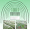 SYFUNLV Gewächshaus Tunnel,Gartenreifen,Tunnelbögen, Gewächshaus Reifen Für Pflanzenabdeckung, hoher Garten-Stützrahmen,Robuster Und Stabiler Garten-Tunnel-Stützrahmen Für Gartenfarm (L)