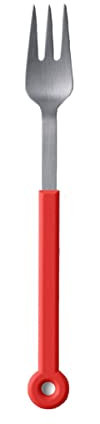 Pott Mono Ring, Dessertgabel rot, Mehrfarbig, one Size