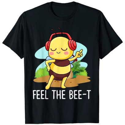 Feel the Bee-T, lustige Bienenliebhaber-Kostüme, Biene T-Shirt