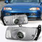 ZONTO 2Stücke 55Watt wasserdichte Auto Nebelscheinwerfer 12V Halogenlampen Ersatz Für Honda Civic 1992-1995 Roadster Hatchback,Weiß