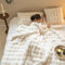 Bubble Decke Faux Kaninchenfell Decke Kuscheldecke Flauschig Flauschige Decke Doppelgesicht Dicke Decke Fell FüR Bett Sofa Kuscheldecke Casual Decke (weiß,45 * 45cmKopfkissenbezug)