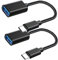 Adapter USB C Auf USB [2 Stücke], OTG Typ C Kabel, Kompatibel Mit MacBook Pro/Air 2019, 2018, 2017, Samsung Galaxy S20, S21, S22, Ultra Note 10, S9, S8, Google Pixel