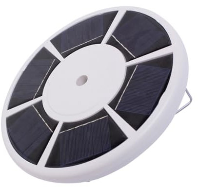 Kisangel Solarbetriebene Fahnenmast-Beleuchtung Mit LEDs Robuste Außenleuchte Aus Kunststoff Installieren Mit Haken Für Fahnenmast Im Freien