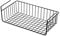 MagiDeal Panier de Rangement Sous Étagère en Fil Métallique, Support pour l'Espace, Multifonction, Coulissant, Noir 32x22cm
