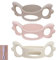 Baby Flaschengriffe Silikon,Babyflaschen Griffe Halter,Babyflaschen Griffe,Flaschengriff Halter,Weithals Babyflaschengriffe,Flaschengriffe für Baby Kleinhand Greifdesign,Silikon Flaschengriffhalter