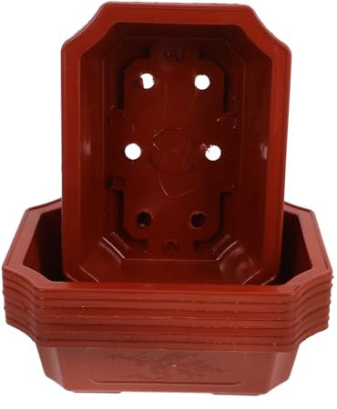 Milisten 8piezas De Plástico para Interiores De De Jardinería Vertical Tiestos De Flores para y