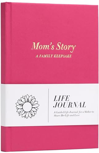 Mutter-Geschenk, Mutterbuch zum Ausfüllen, Mom's Life Story Journal, Erbstück-Bücher für Eltern, bedeutungsvolles Andenken für Mutter von Tochter und Sohn zum Muttertag, Geburtstag und Weihnachten,