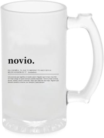 Jarra Cerveza Definiciones Originales | Regalo Original (Novio)