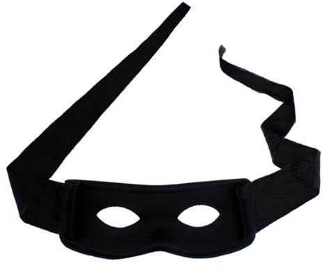 Sprinlot Panzerknacker Maske, Augenmaske Schwarz, Räuber Maske, Dieb Maske, Einbrecher Maske, Zorro Maske, Bankräuber Maske Für Halloween Und Karneval