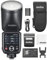 Godox V100-S 100W TTL Kamerablitz für Sony,2.4G Wireless Rundkopf Kamerablitz mit Externer Blitz SU-1,HSS 1/8000s 2980mAh Lithium Batterie Blitzgeräte,Godox V1Pro S Aufgerüstet