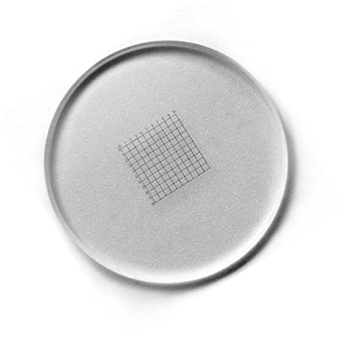 Mikroskop 905 Grid Scale Mikroskop Okular Fadenkreuz Okular Mikrometer Kalibrierung 19mm 21mm 23mm 25mm 27mm 28mm 29mm(19mm)