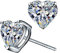 angebote des tages heute geschenke für frauen 925 Sterling Silber Diamant Ohrstecker für Damen meine bestellungen 18K Weißgold Zirkonia Ohrstecker Hypoallergen für Geburtstag Muttertag